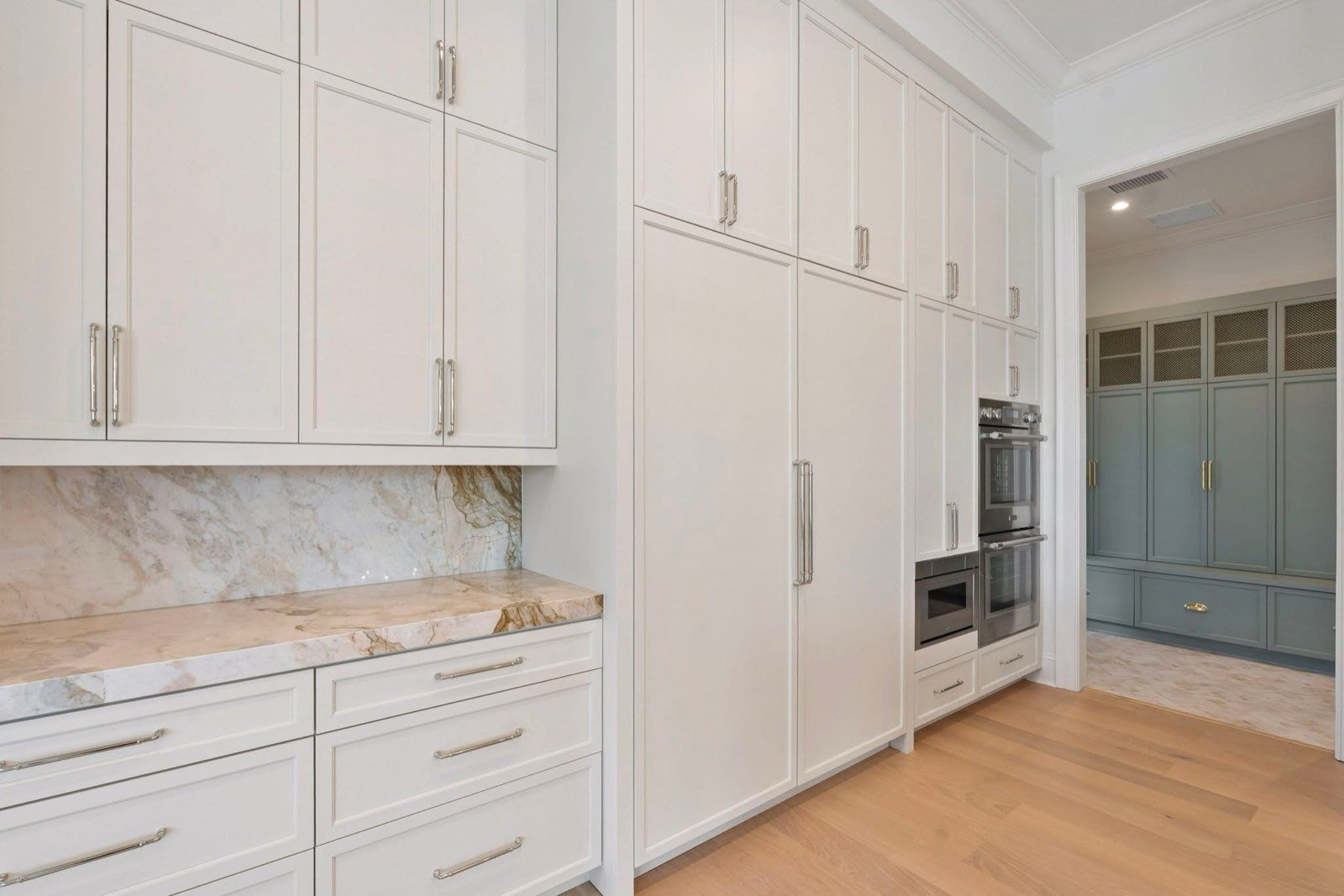Custom appliance kitchen by Coastal Precision CNC