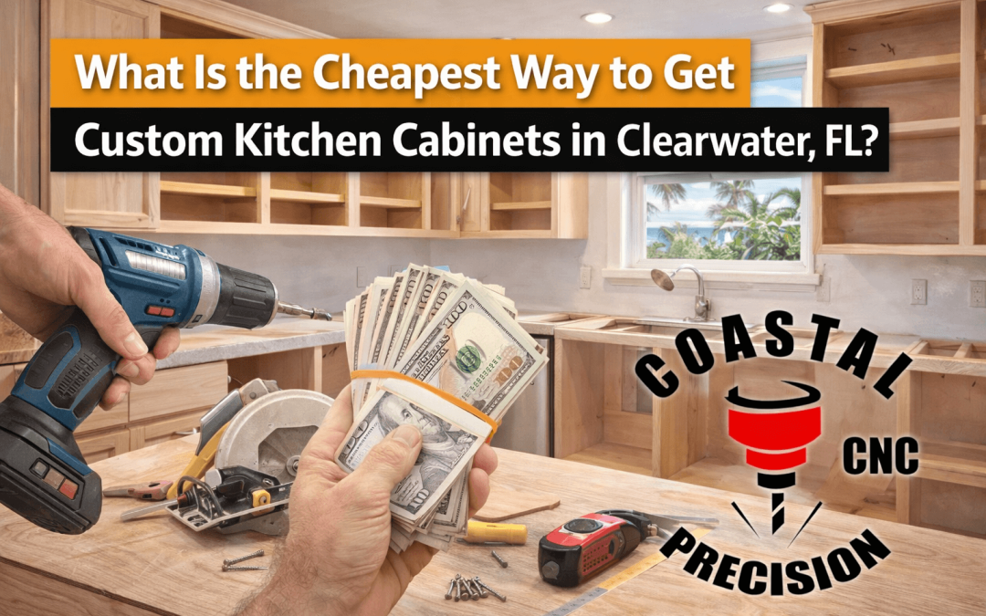 What Is the Cheapest Way to Get Custom Kitchen Cabinets in Clearwater, FL?
